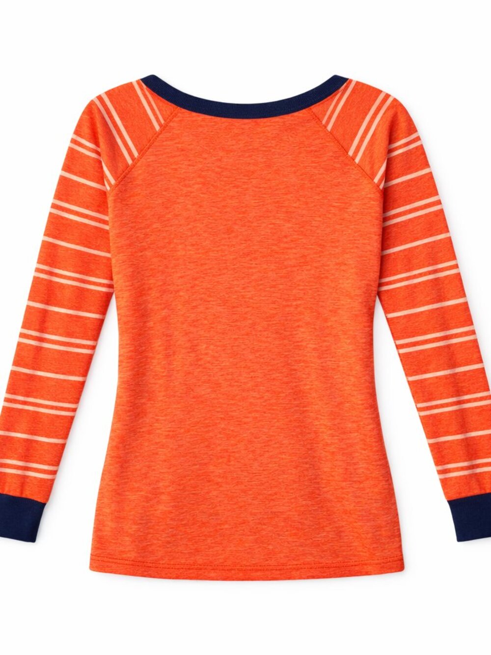 DEREK HEART Kids Orange Jack-o'-Lantern Long Sleeve Tee Size M - Picture 2 of 6